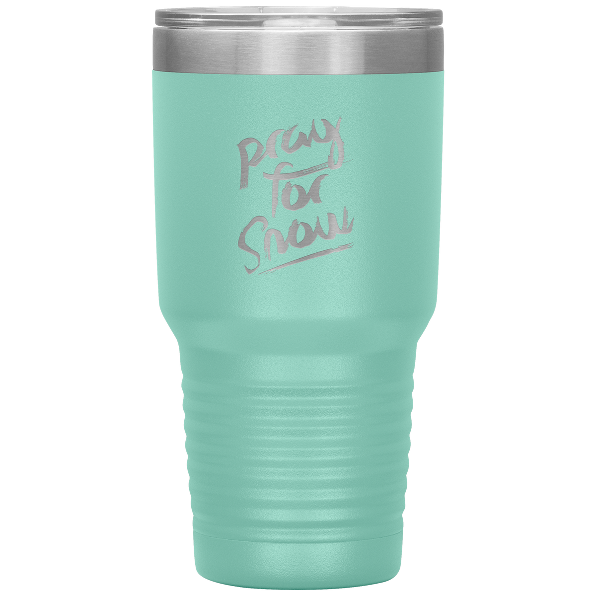 Pray For Snow Back 30oz Tumbler - Powderaddicts