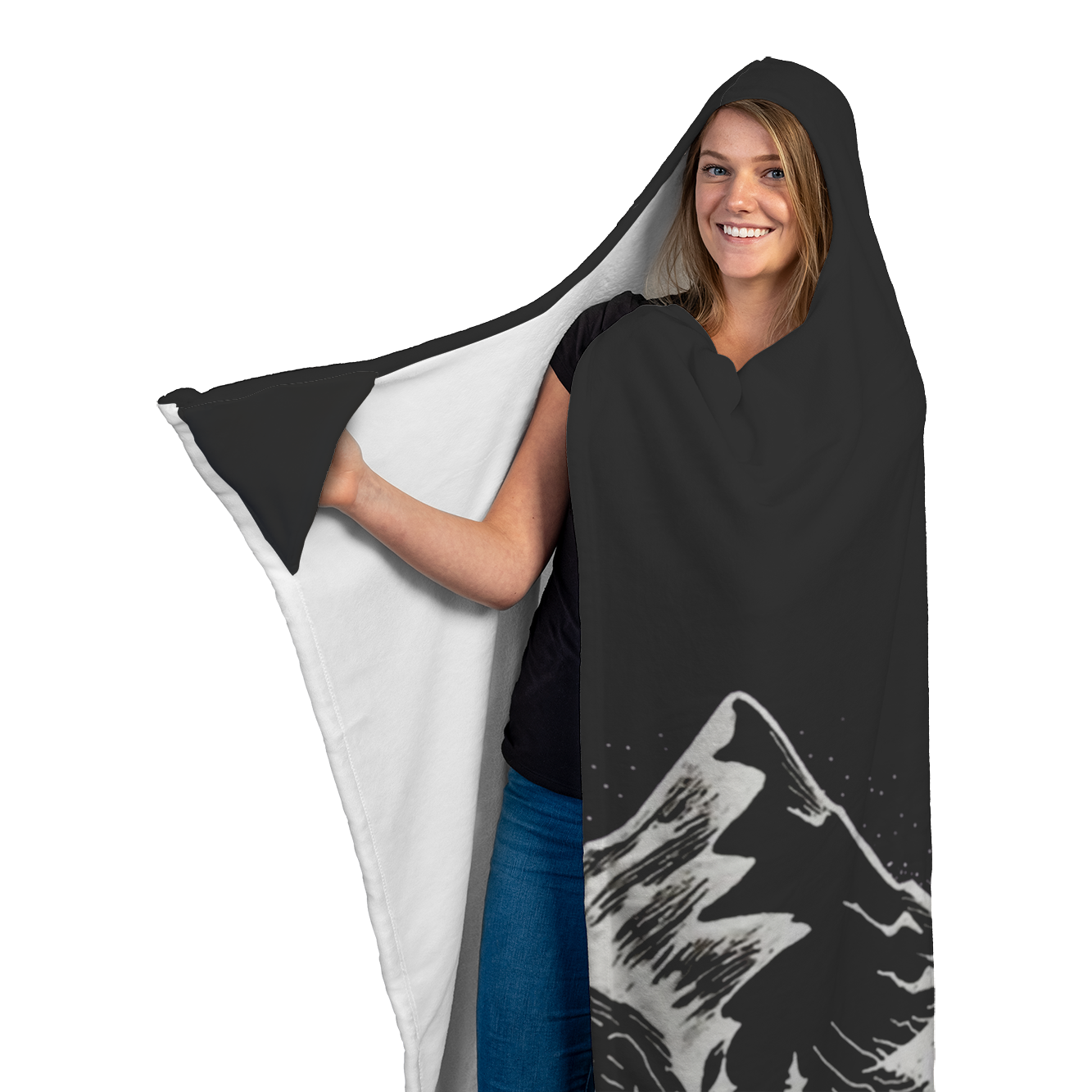Love Snowboard Hooded Blanket - Powderaddicts