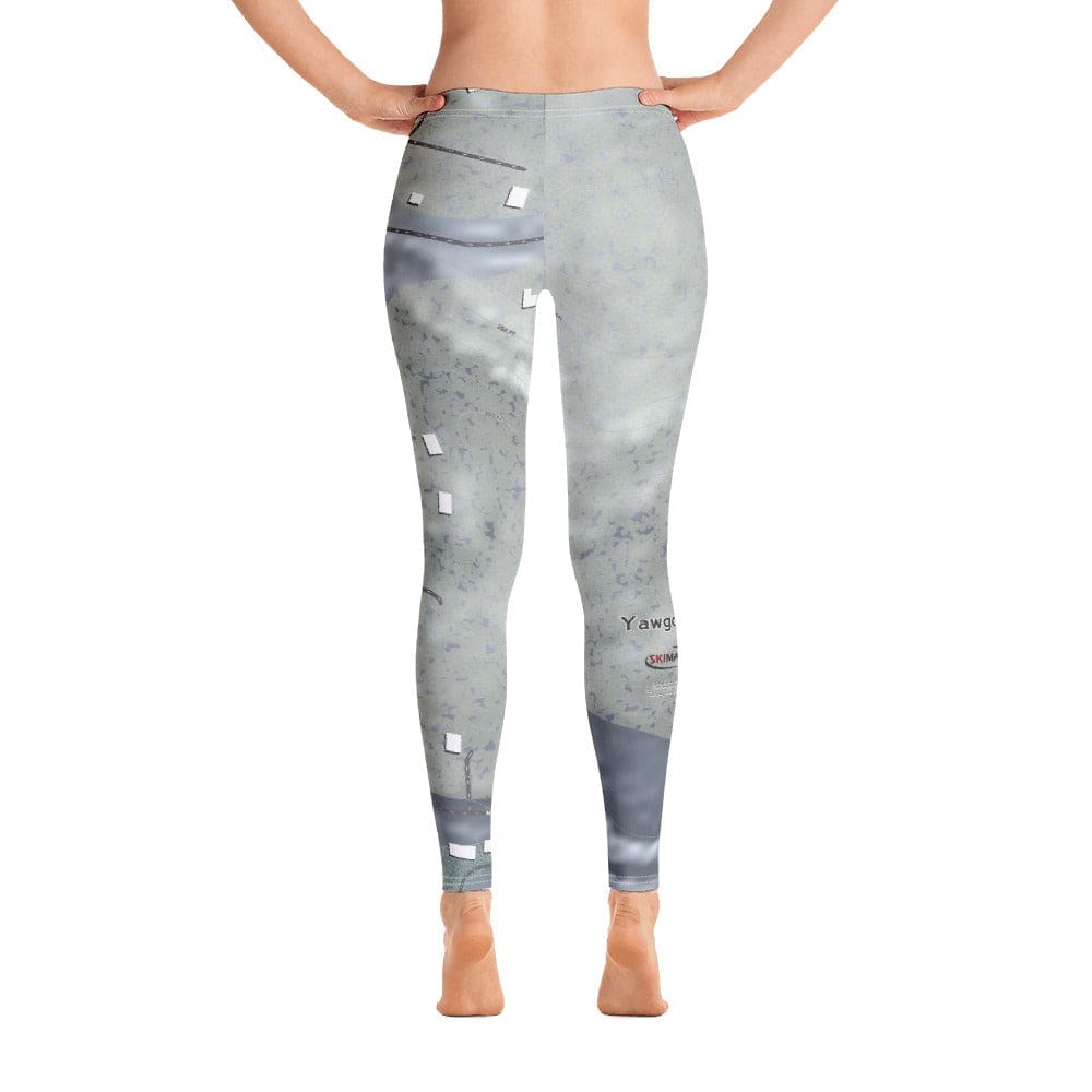 Yawgoo Valley, Rhode Island Ski Trail Map Women's Base Layer Bottom