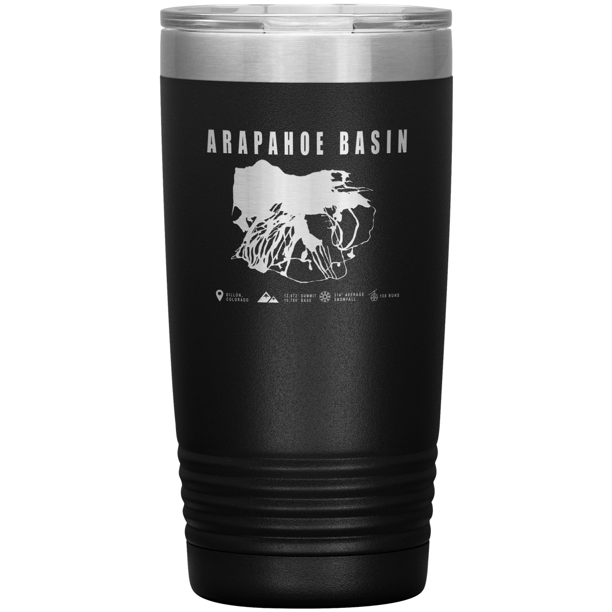Arapahoe Basin,Colorado Ski Resort 20oz Tumbler