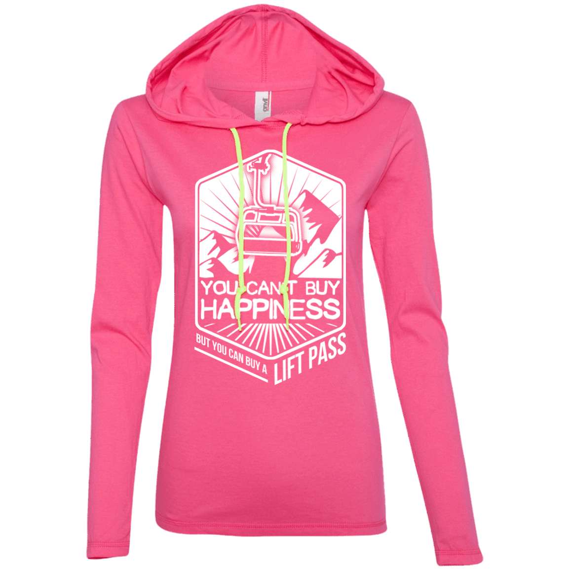 You Can't Buy Happiness But You Can Buy A Lift Pass Hoodies - Powderaddicts