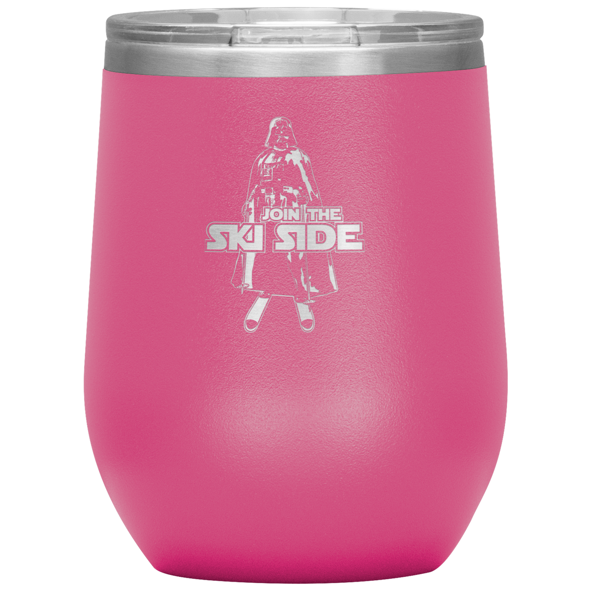 Join The Ski Side Wine 12oz Tumbler - Powderaddicts