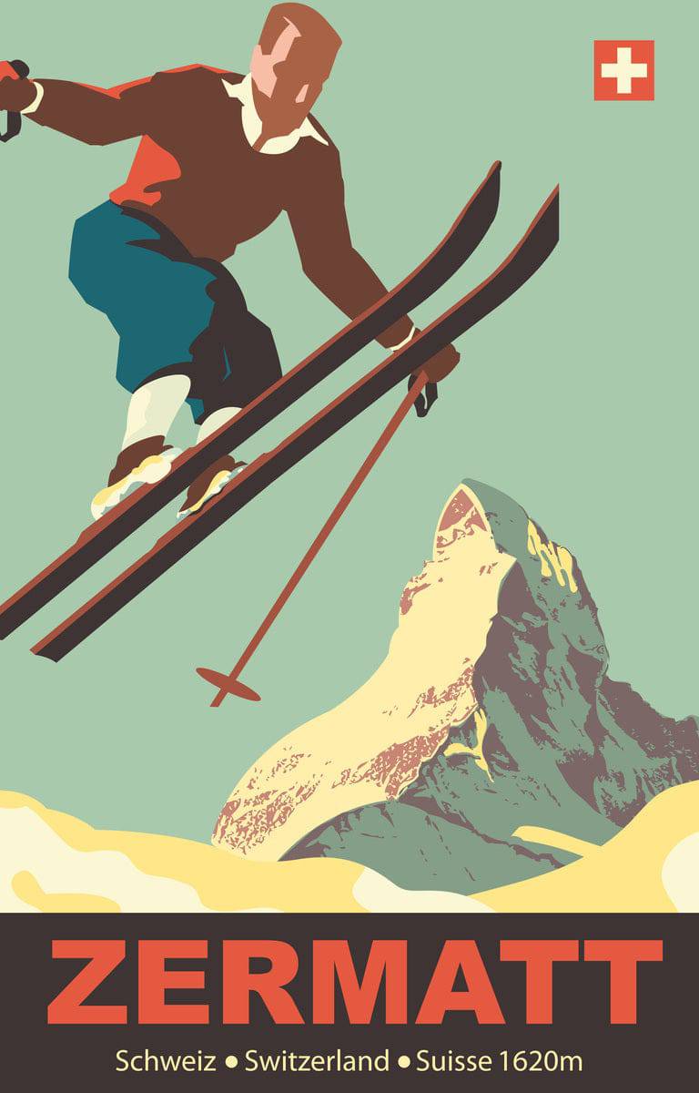 Zermatt Skier - Powderaddicts