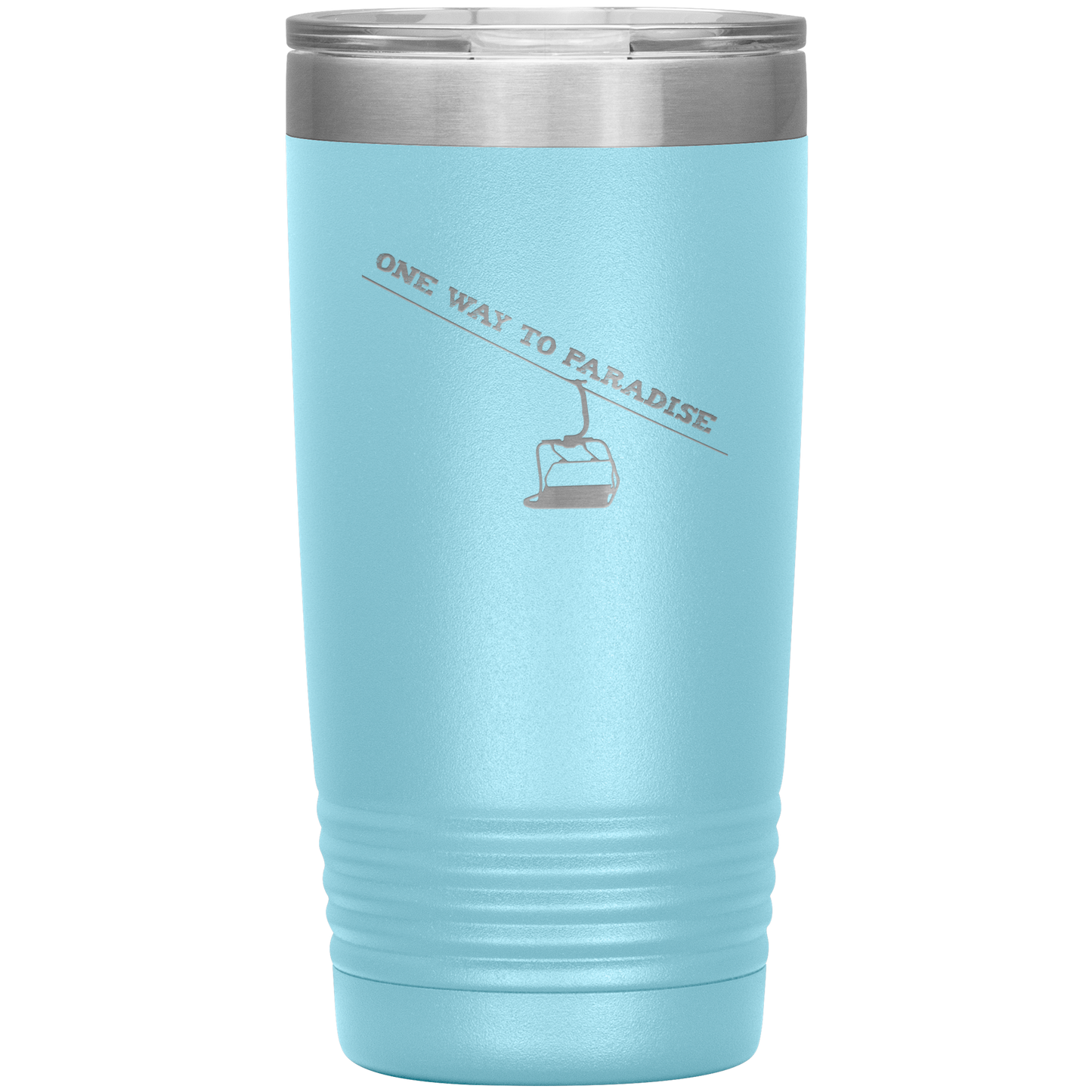One Way To Paradise 20oz Tumbler - Powderaddicts