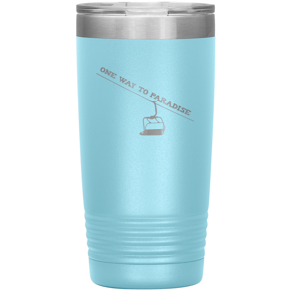 One Way To Paradise 20oz Tumbler - Powderaddicts