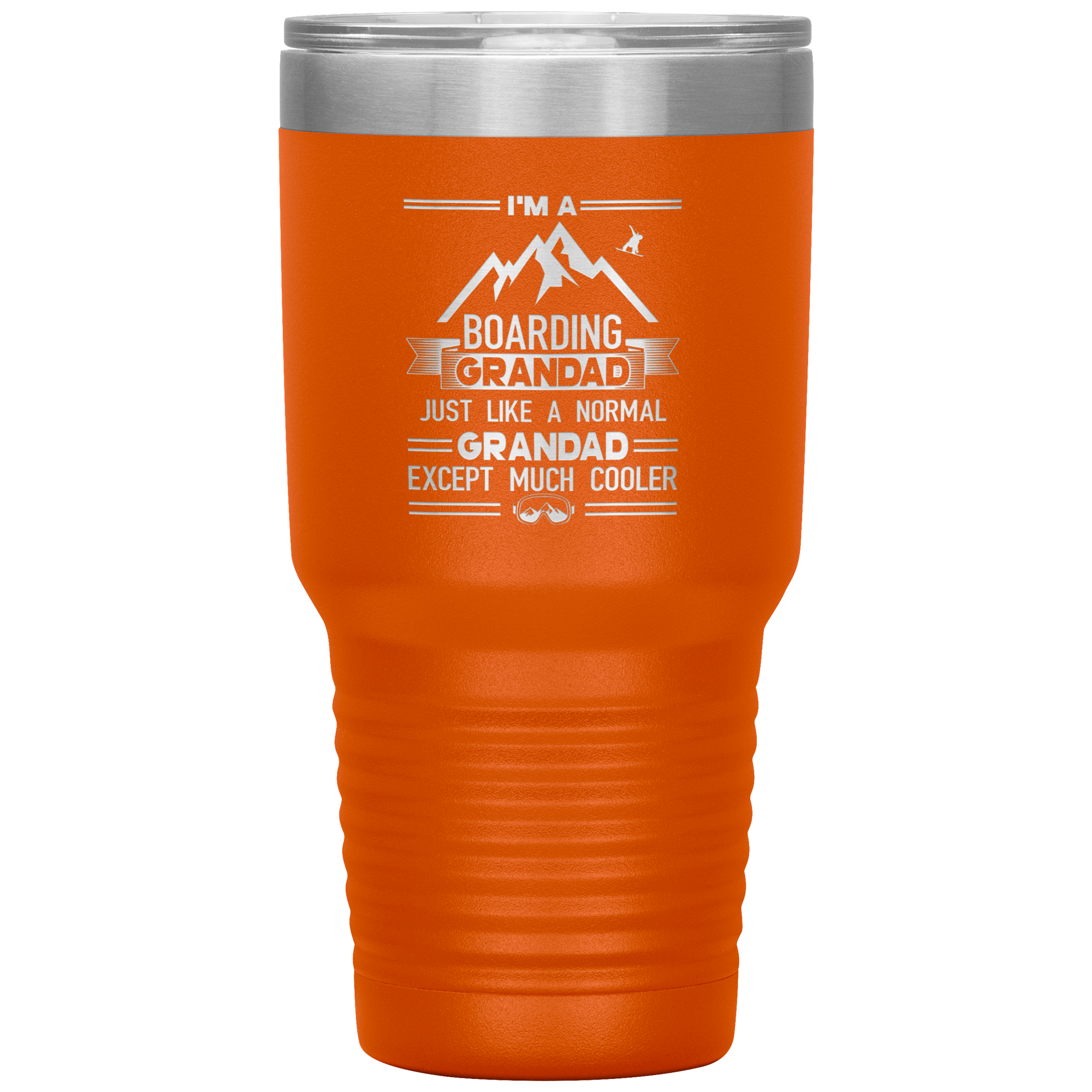 I'm A Boarding Grandad 30oz Tumbler - Powderaddicts